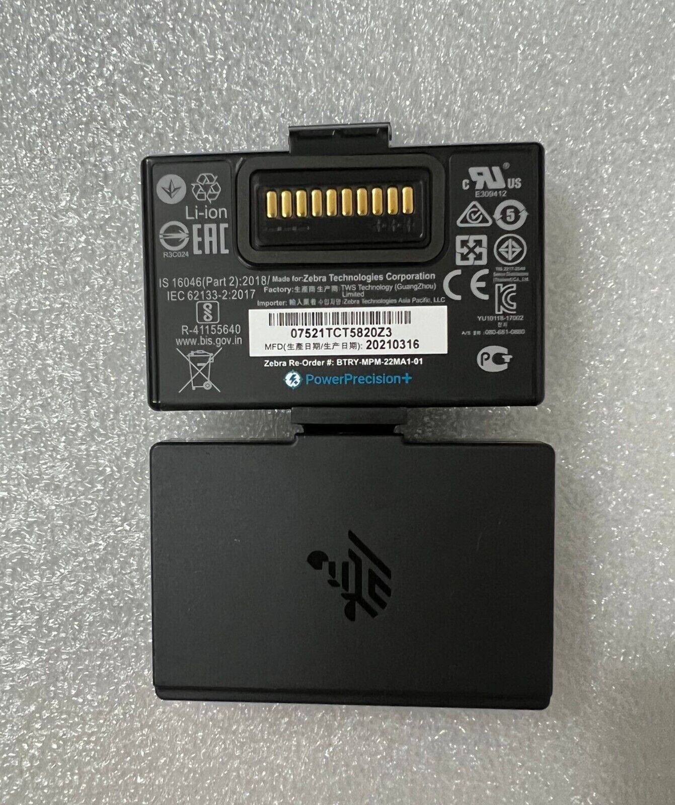 NewOriginal 2280mAh Battery P1083277-002 BTRY-MPM-22MA1-01