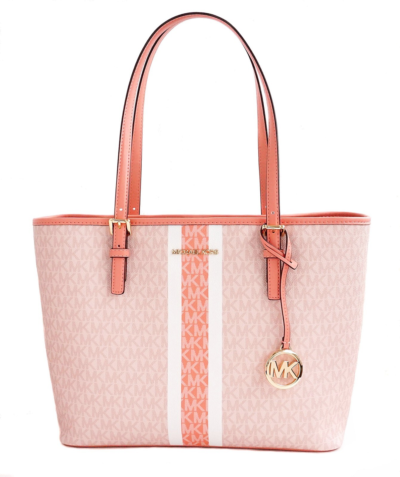 

Сумка Michael Kors Сумка-шоппер Jet Set Travel Md Carry All Sherbert Mult, Michael Kors Jet Set Travel
