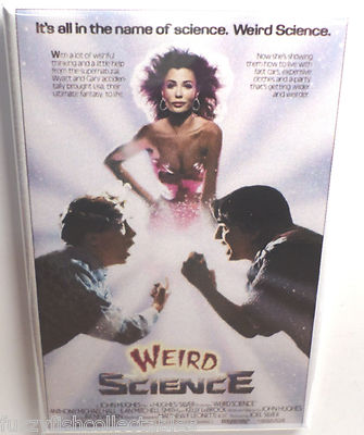 Weird Science MAGNET 2'' x 3'' Refrigerator Locker Movie Poster 80s