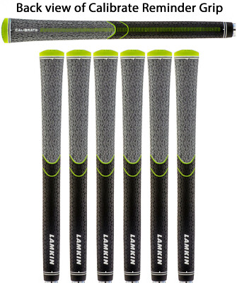 Lamkin ST+2 Hybrid Standard Size Golf Grip with Calibrate - Set of 6
