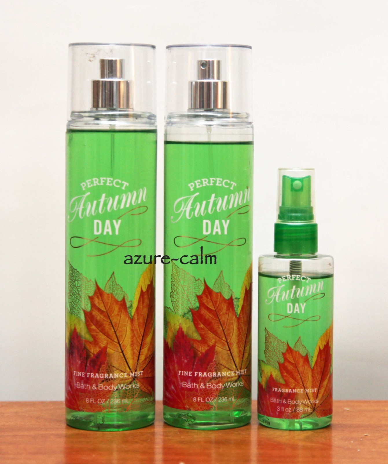 Bath & Body Works ボディミスト 2本秋セット Bath Body Works PERFECT AUTUMN DAY 8ozs Body Fragrance Mist