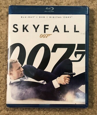 Skyfall James Bond Blu-ray DVD Digital 2 Disc Brand New Shrink Wrapped Sky Fall