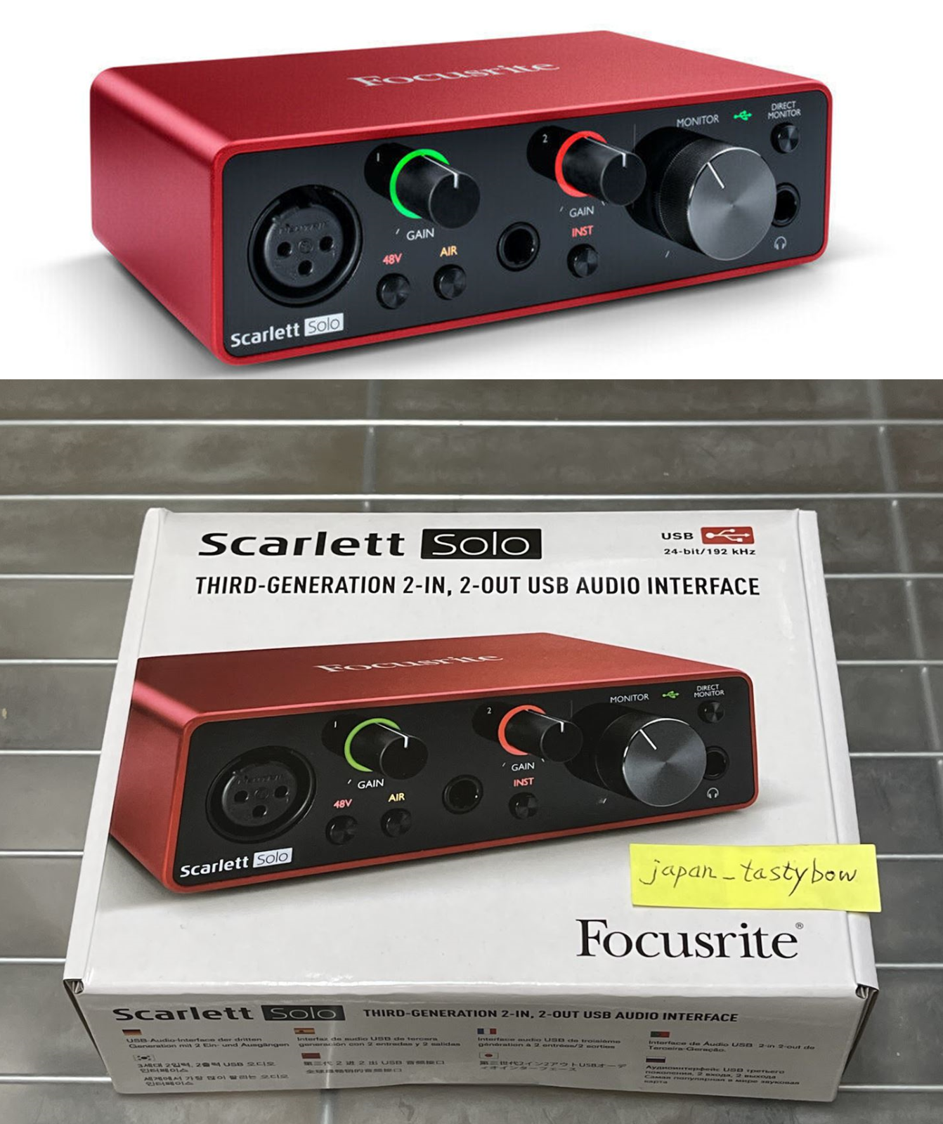 Focusrite Scarlett Solo 3rd Gen USB Audio Recording Interface BRAND NEW BOX | eBay Focusrite Scarlett Solo 3rd Gen USB Audio Recording Interface BRAND NEW BOX | eBay
