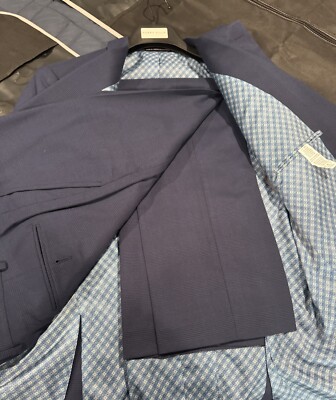 Perry Ellis Mens Comfort Slim-Fit Stretch 2-piece Suit (lot of 3)