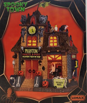 Lemax Spooky Town 2014 Phantom Parcel & Post 45667