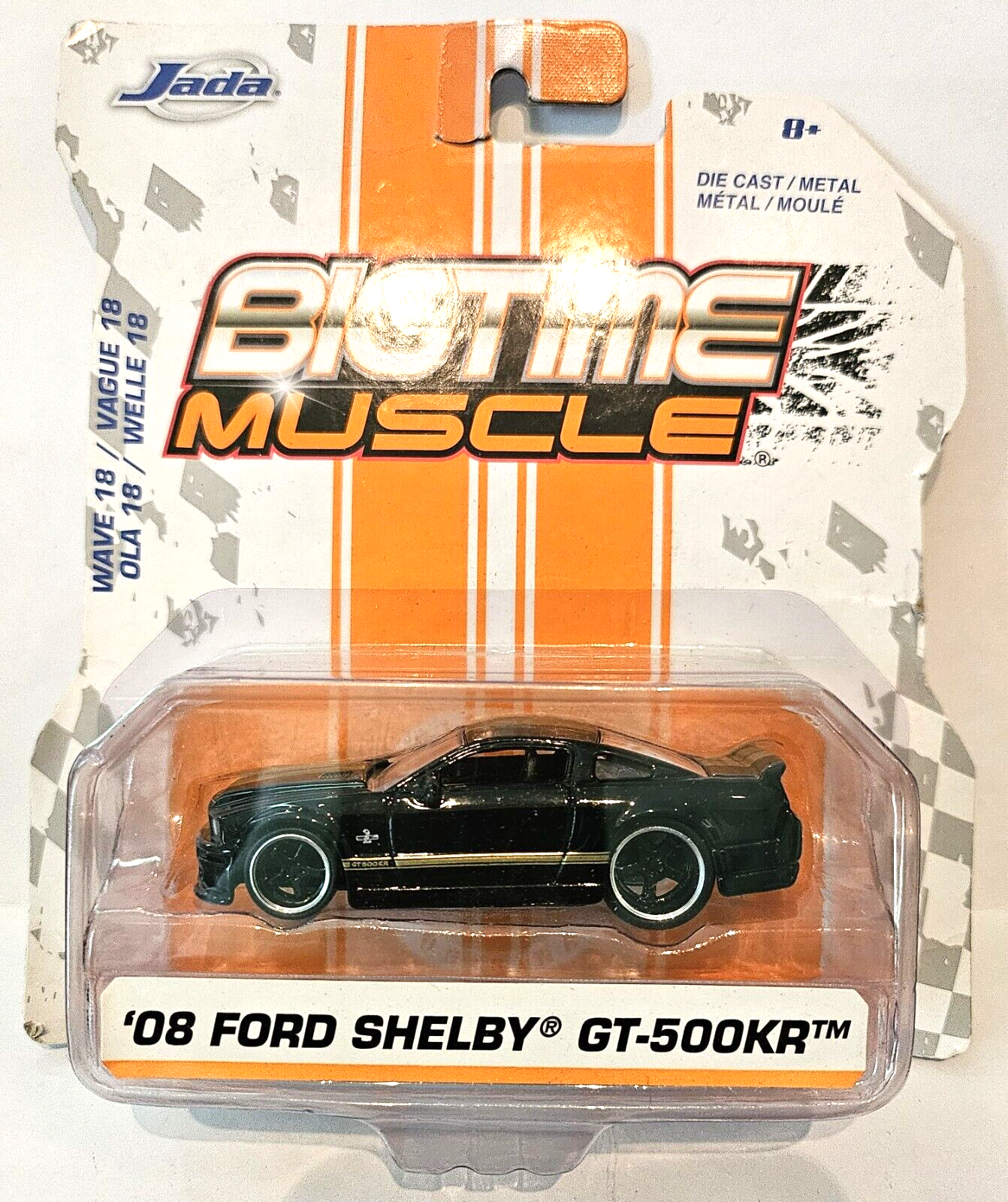 JADA METALS BIGTIME MUSCLE 08 FORD MUSTANG SHELBY GT-500KR
