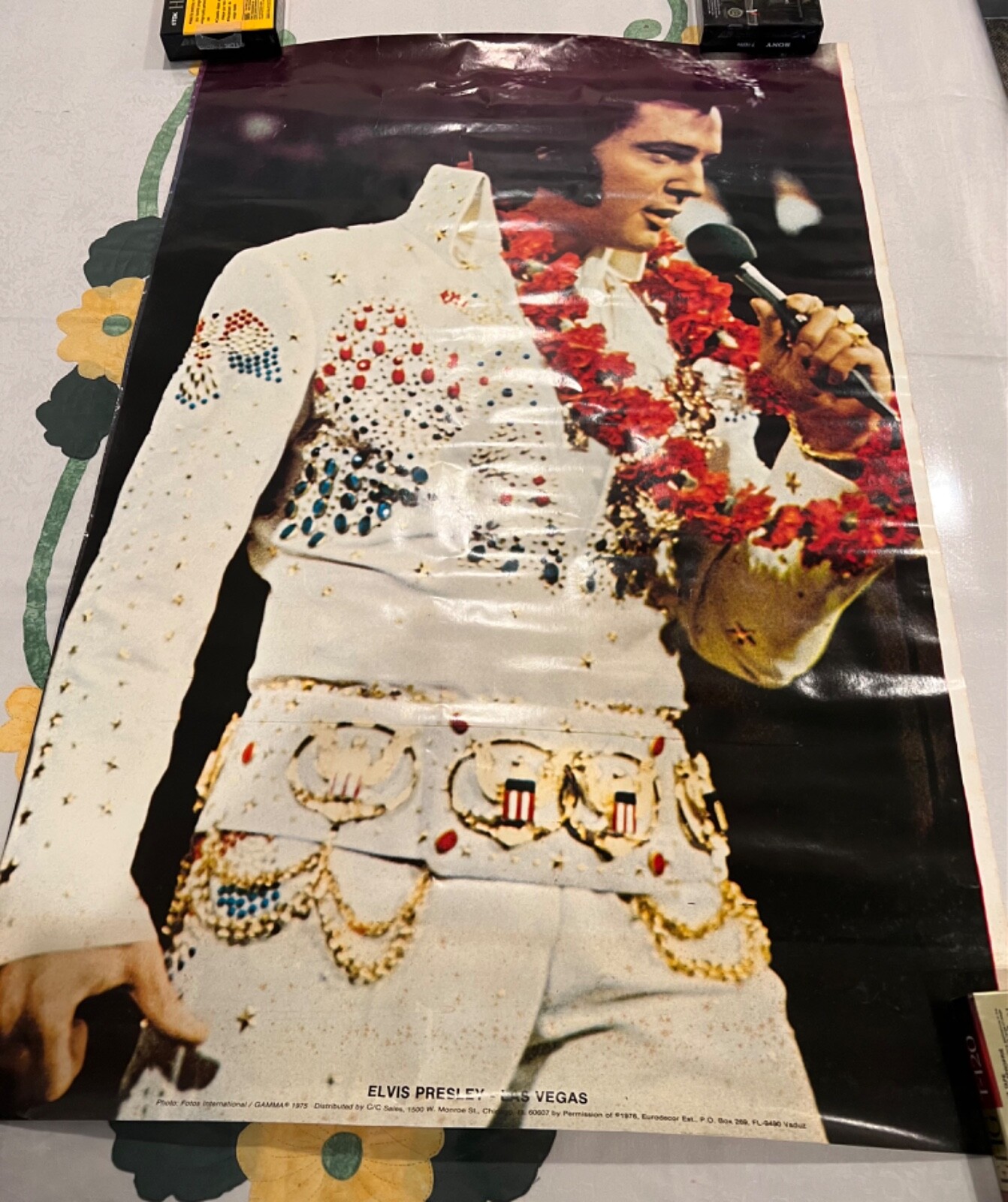 elvis presley (RARE!!USオリジナルワンシートポスター!!) ELVIS ON TOUR original 1972 one sheet movie poster ELVIS