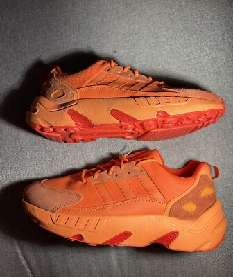 Adidas ZX 22 Boost Men's Sneakers Orange GY6699 New NO Box Men s 9.5/Women s 11
