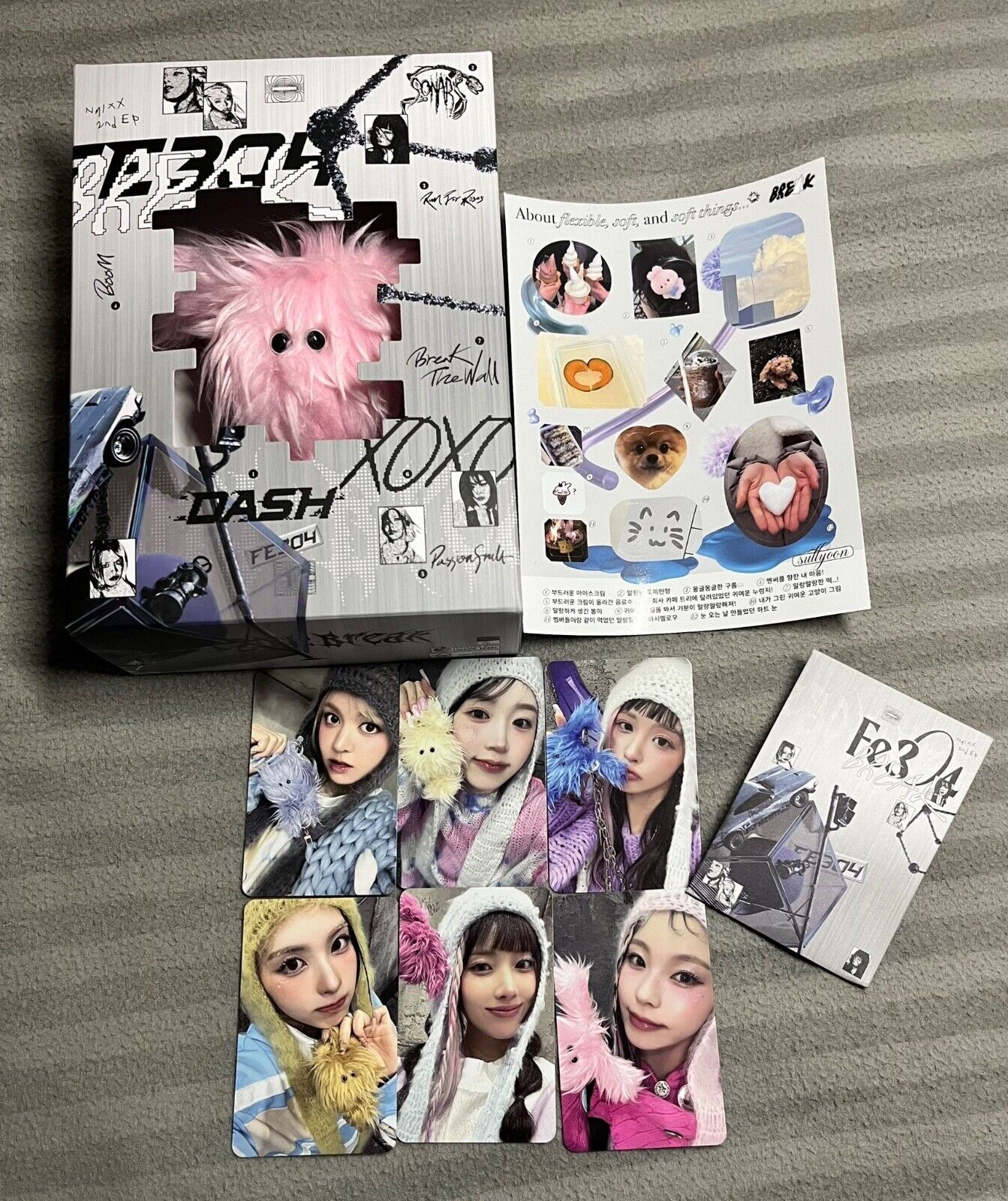 NMIXX LIMITED OFFICIAL PHOTOCARD 2nd EP Fe3O4: BREAK ALBUM NMIXX LIMITED OFFICIAL PHOTOCARD 2nd EP Fe3O4: BREAK ALBUM