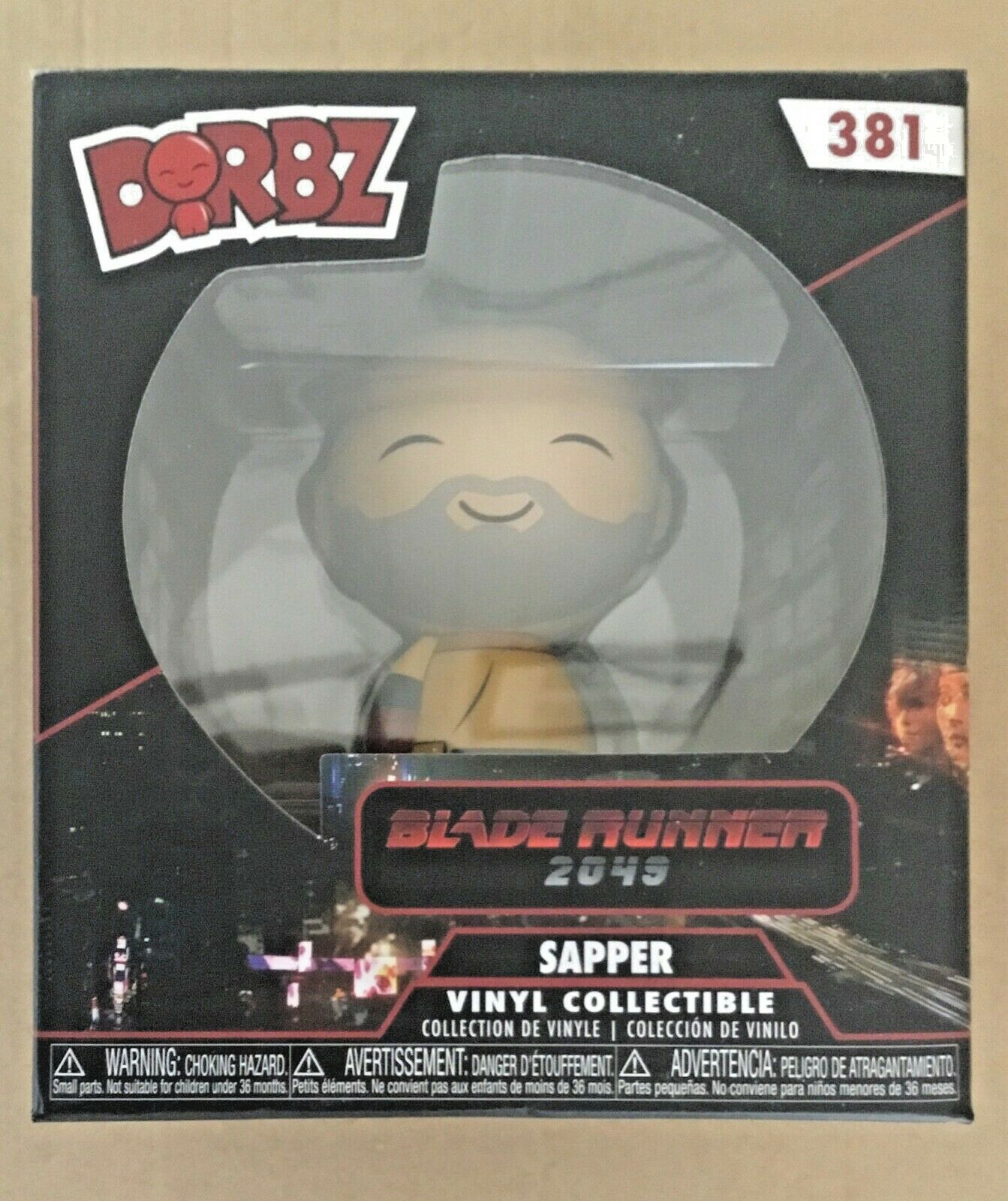 Funko Pop Dorbz 381 Blade Runner Sapper in box 2018 NEW Funko Pop Dorbz 381 Blade Runner Sapper in box 2018 NEW