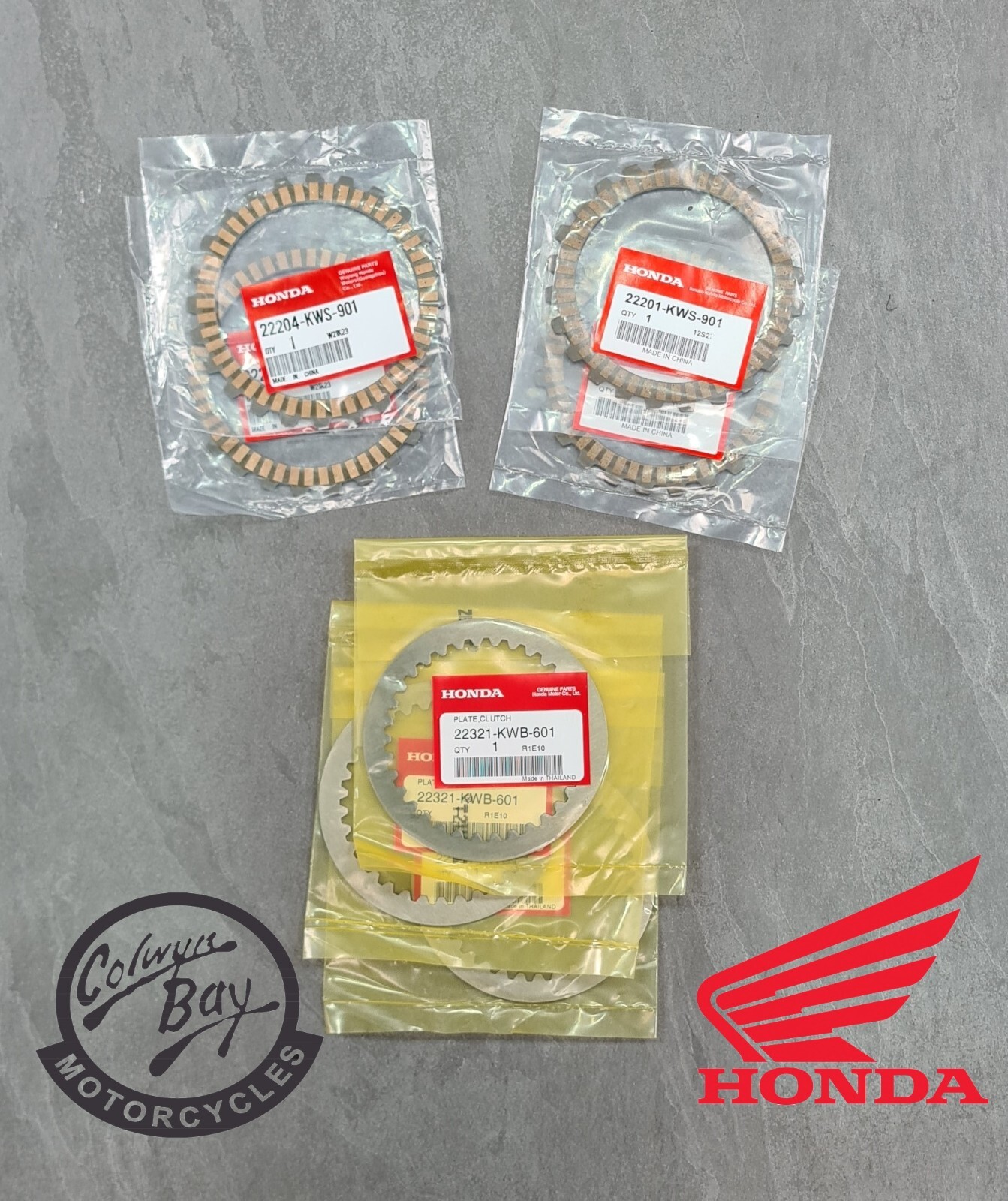 プッチ Honda Clutch Friction Plates Kit CRF125 F/FB 2014-2023