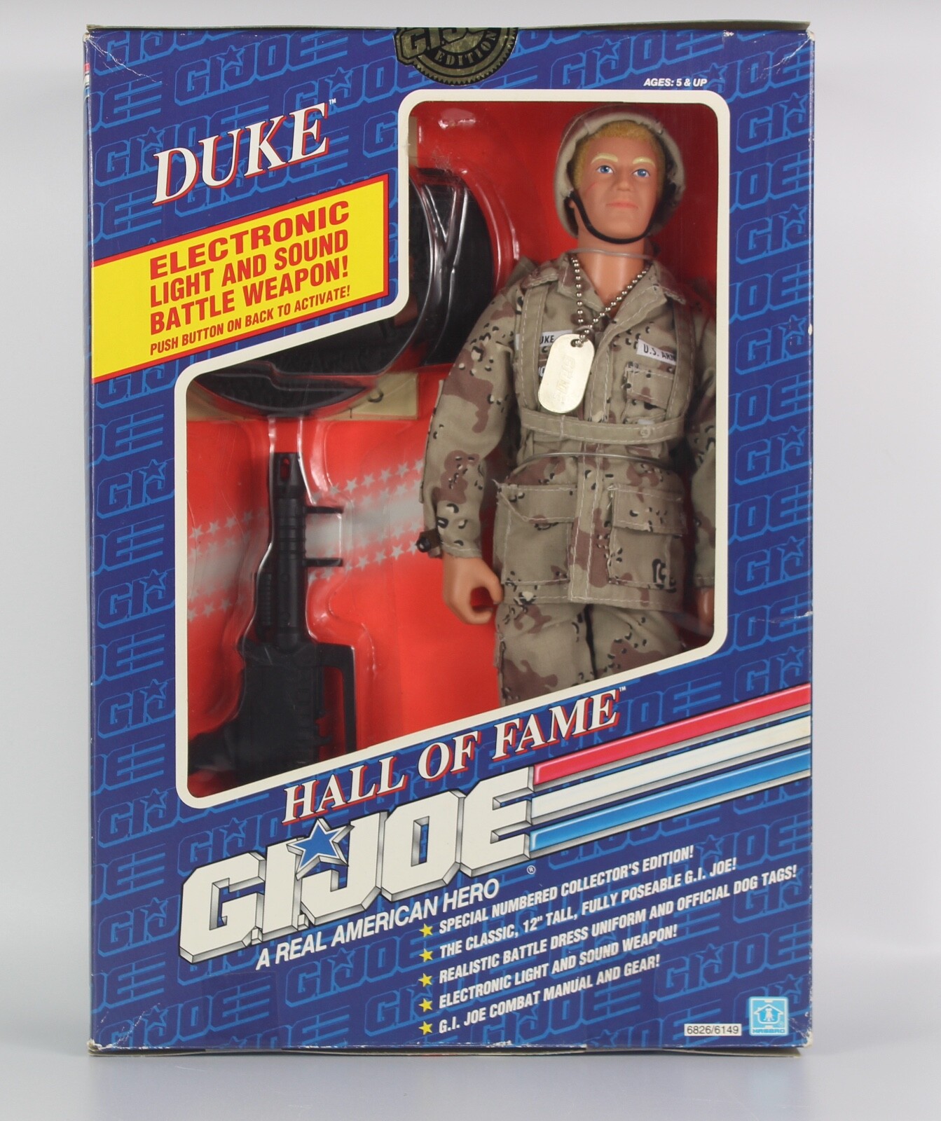 HASBRO GI JOE “DUKE” 12 INCH ACTION FIGURE HALL OF FAME NEW