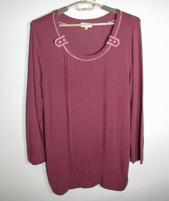 Downton Abbey Pajamagram Women's Size Large Rose Lady Mary Sleepwear Top