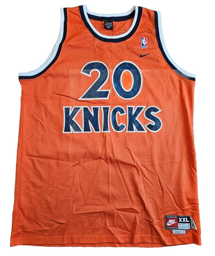 NIKE NBA KNICKS #20 HOUSTON バスケ ユニフォーム Vintage ALLAN HOUSTON #20 New York NY Knicks Champion Jersey