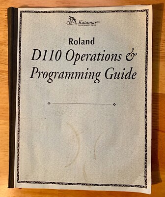 Synthesizers Roland D 110