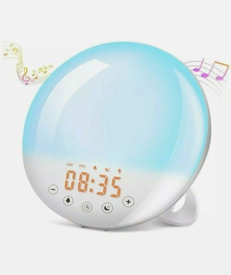 Wake Up Light Lichtwecker mit Sonnenaufgang, Sonnenuntergang FM-Radio