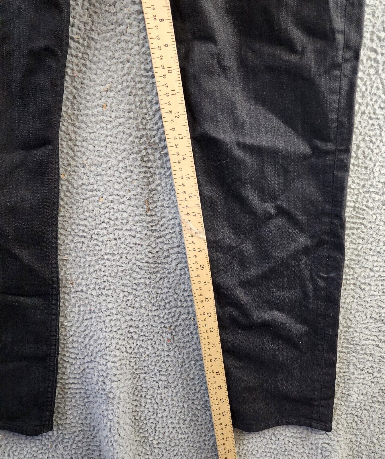 7 For All Mankind Slimmy Squiggle Slim Fit Jeans Mens 36 Code 66 5-Pocket Design - Picture 7 of 17