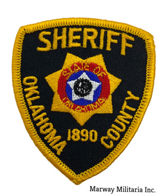 Obsolete Sheriff Okalahoma County Patch (Invp4161)