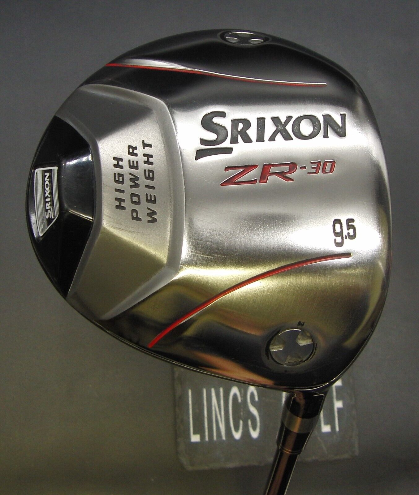 Srixon ZR-30 High Power Weight 9.5° Driver Stiff Graphite Shaft Nexgen Grip* Srixon ZR-30 High Power Weight 9.5° Driver Stiff Graphite Shaft Nexgen Grip*