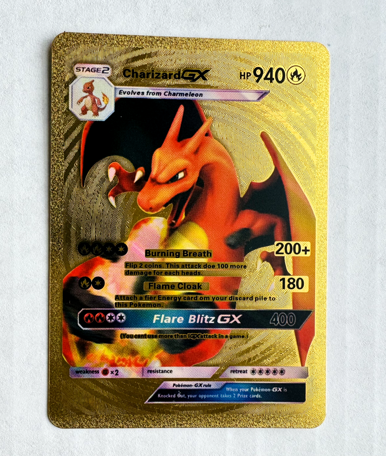 素敵でユニークな Charizard eBay | Card Foil Gold GX ポケモンカードゲーム