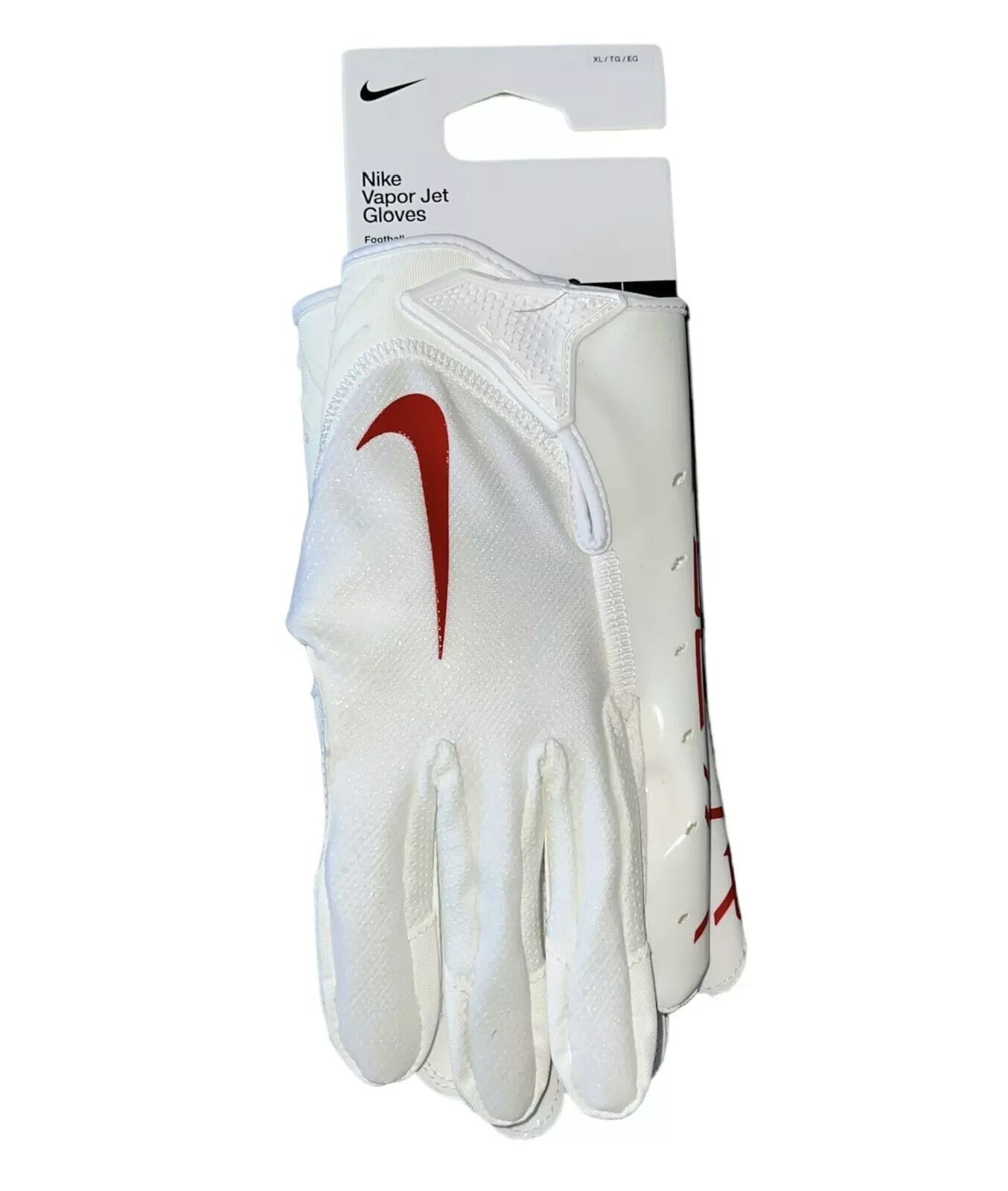 Nike Vapor Jet 7.0 Football Receiver Gloves Men's XL White