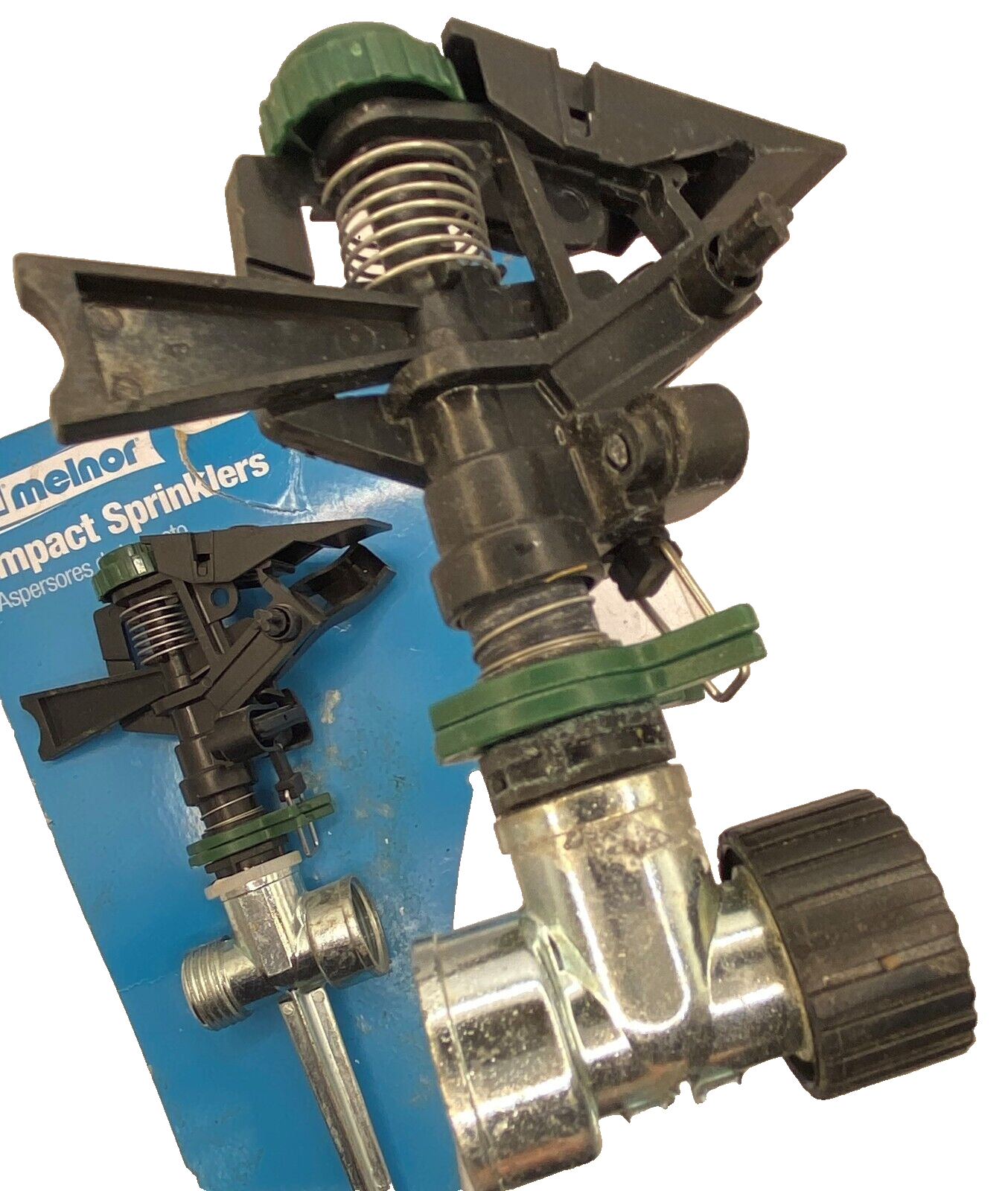 Melnor Impact Garden Sprinklers Metal Spike 85 Set Of Two