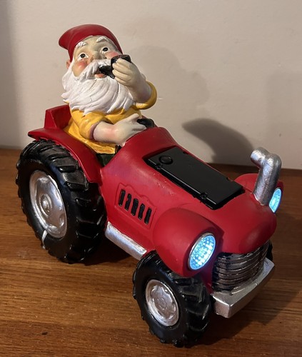 Streamline | Gnome on the Go Tractor Solar Light