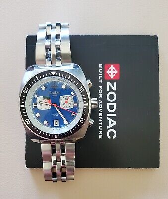 Zodiac Sea Dragon Chronograph ZO2234 Swiss 10J Ronda 5021.0 Zodiac Sea Dragon Chronograph ZO2234 Swiss 10J Ronda 5021.0