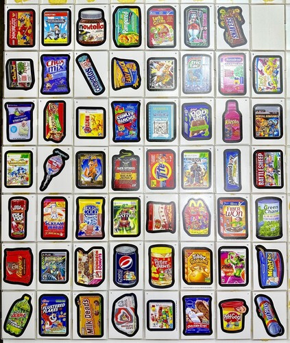 Wacky Packages ANS All New Series 10 Ten 55 Sticker Trading Card