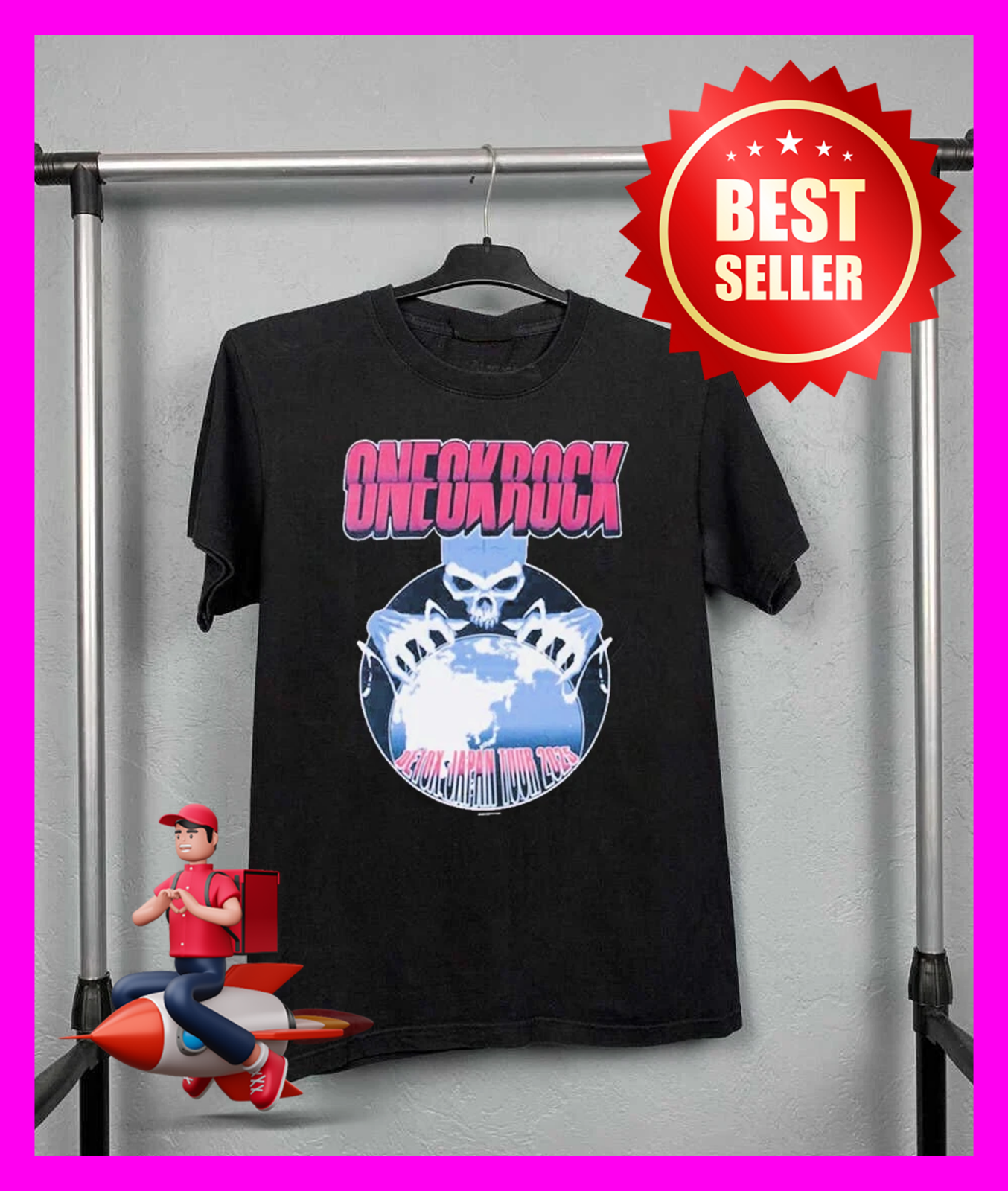 ONE OK ROCK DETOX 2025 ワンオク Tシャツ ラバーバンド