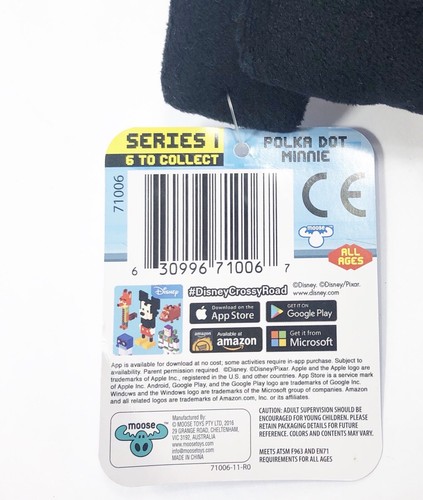 Disney Crossy Road Mickey and Minnie mouse plush figures Lots of 3