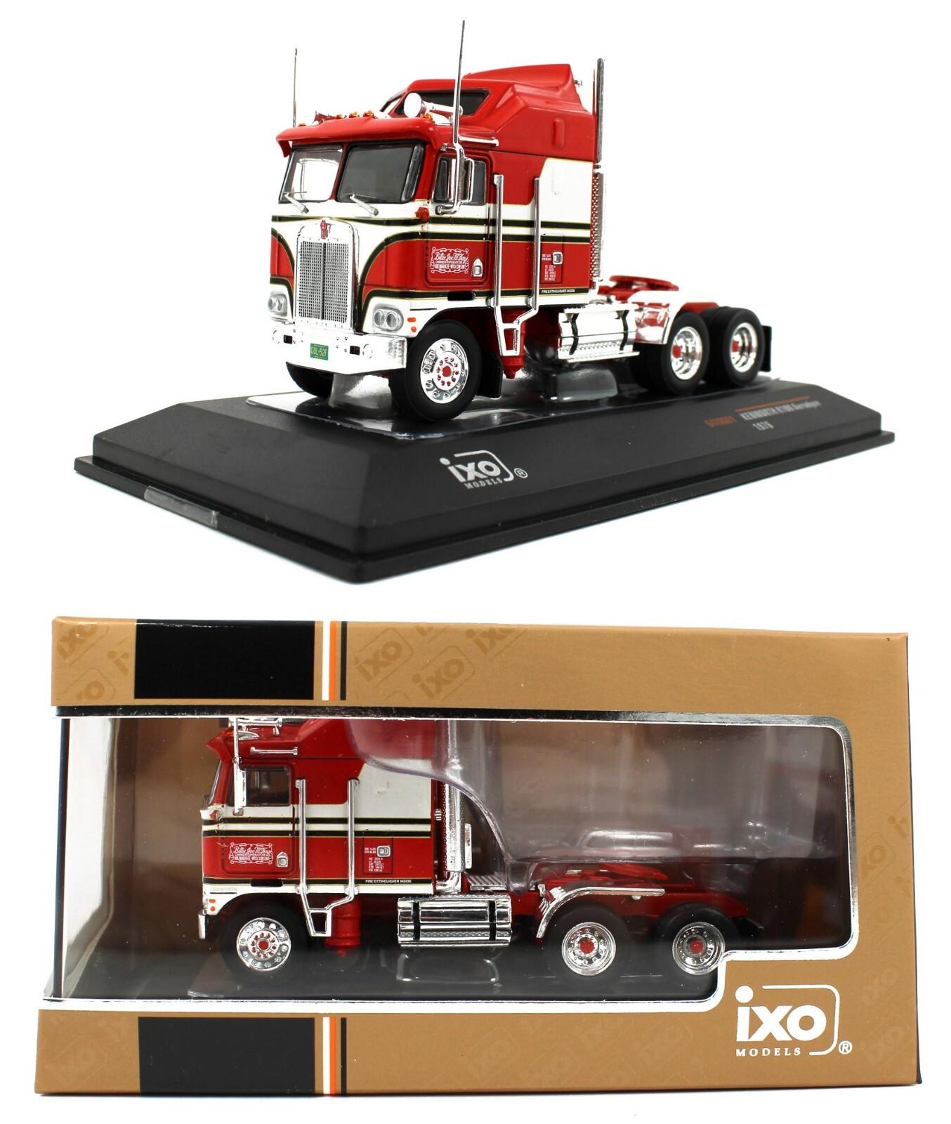 1:64 IXO Models *BJ & THE BEAR* 1976 Kenworth K100 Aerodyne 1:64 IXO Models *BJ & THE BEAR* 1976 Kenworth K100 Aerodyne