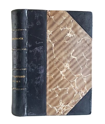 His Vanished Star Charles Egbert Craddock Antique 1894 Leather Mary N. Murfree