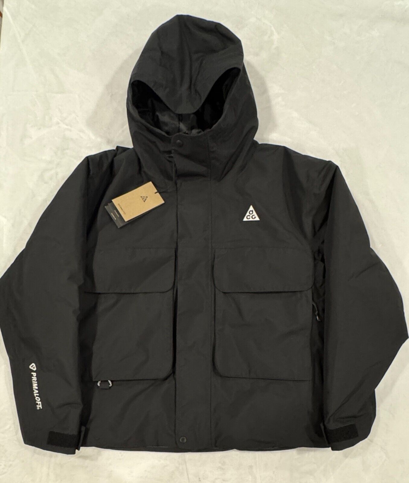 Nike ACG PrimaLoft Skull Peak Storm-FIT Black Jacket FV8681 Nike ACG PrimaLoft Skull Peak Storm-FIT Black Jacket FV8681