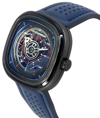 Pre-owned Sevenfriday T-series Automatic Power Reserve T3/03 Sf-t3-03 Men's Watch