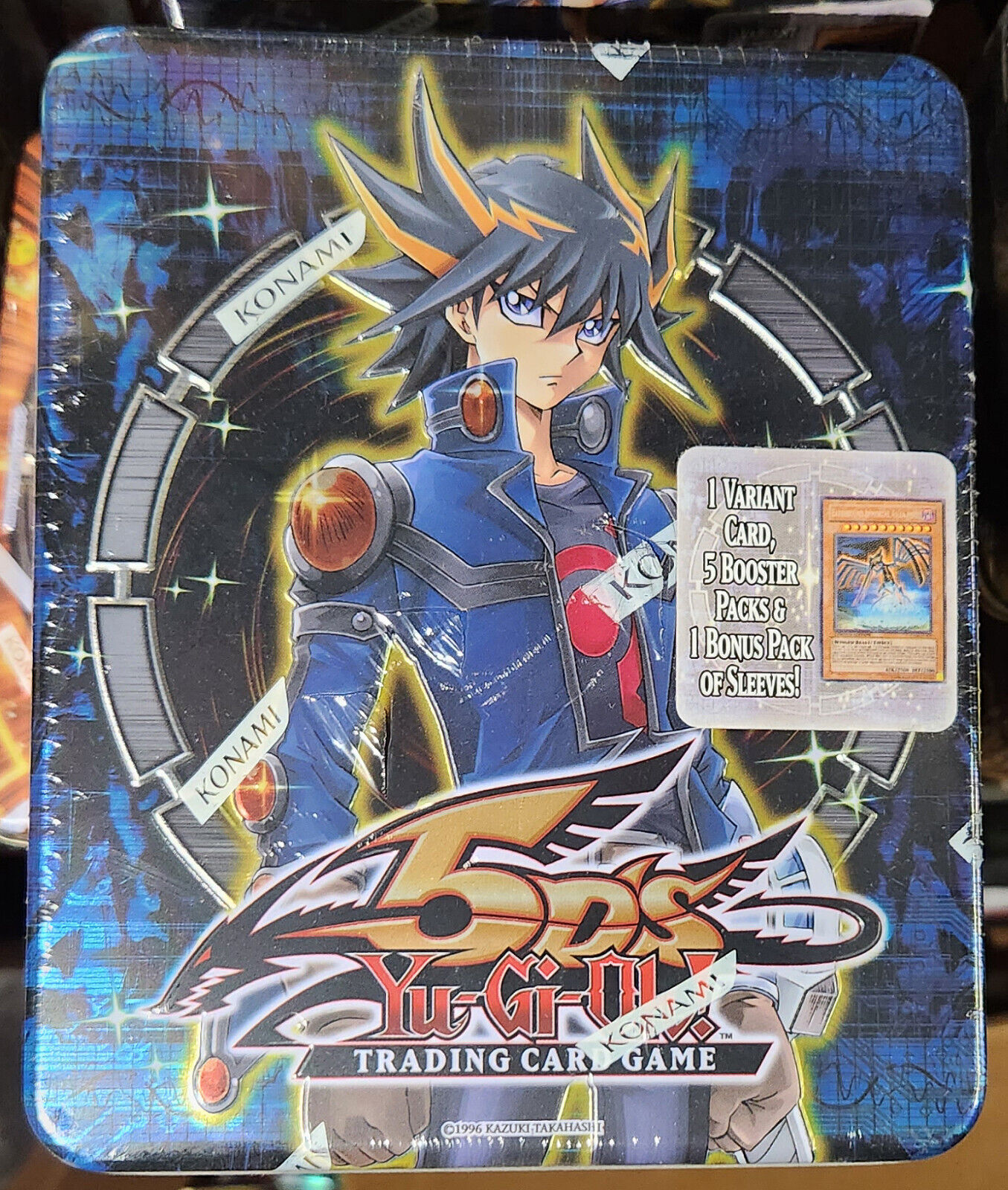 YUGIOH! 5D'S 2009 YUSEI FUDO EXCLUSIVE TIN SET (FACTORY YUGIOH! 5D'S 2009 YUSEI FUDO EXCLUSIVE TIN SET (FACTORY