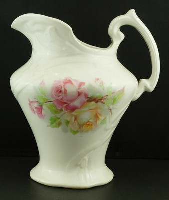 Sweet Basket Darling Pink Rosebud Garland Antique Aynsley Cake Basket