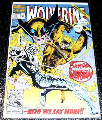 Wolverine 60 (7.0) 1st Print 1992 Marvel Comics - Flat Rate Shipping