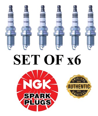 NGK 5887 Laser Iridium Spark Plugs IZFR5G Set of 6. GENUINE
