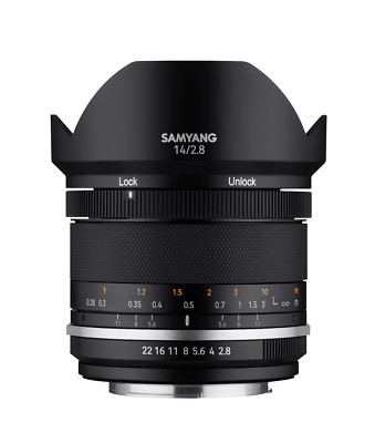 Samyang MK2 14mm f/2.8 Weather Sealed Lens for Canon EF # MK14-C