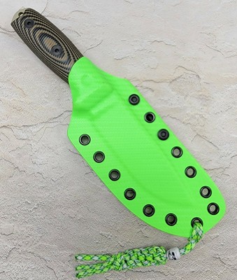 KYDEX SHEATH  with T-CLIP for ESEE 4P w 3D HANDLES, HAND MADE, ESEE441