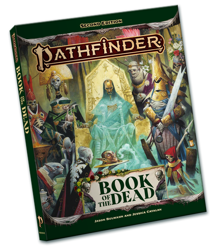 Paizo Pathfinder 2E Книга мертвых Карманное издание PZO 2110-PE