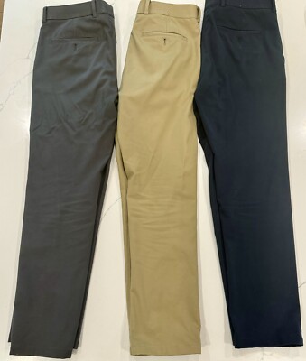 Charles Tyrwhitt Men's Slim Fit Non-Iron Chino Pants - 3 Pairs   30 X 29