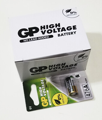 New 10 pcs x GP 476A 4LR44 Alkaline batteries 6V, registered POST world-wide
