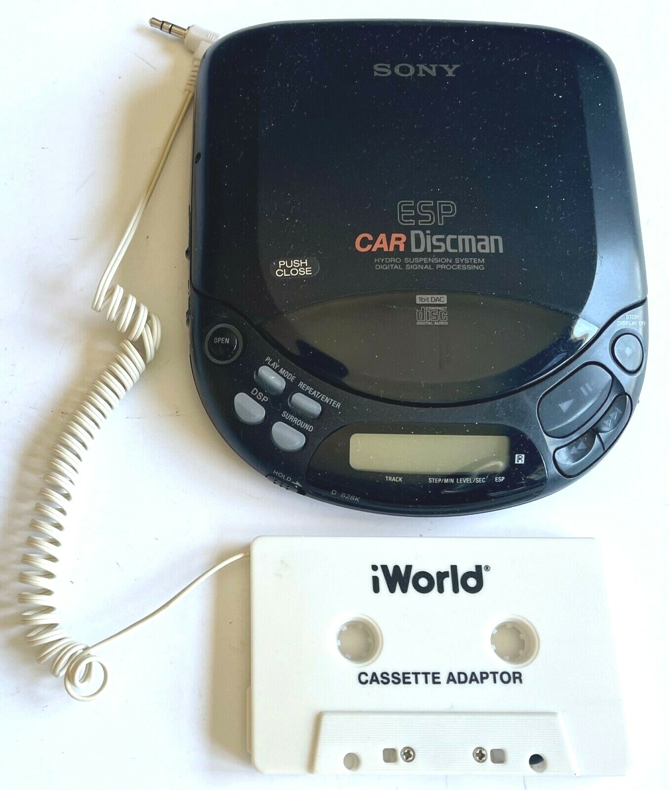 SONY CAR Discman D-828K ポータブルCDプレーヤー SONY CAR Discman D-828K ポータブルCDプレーヤー
