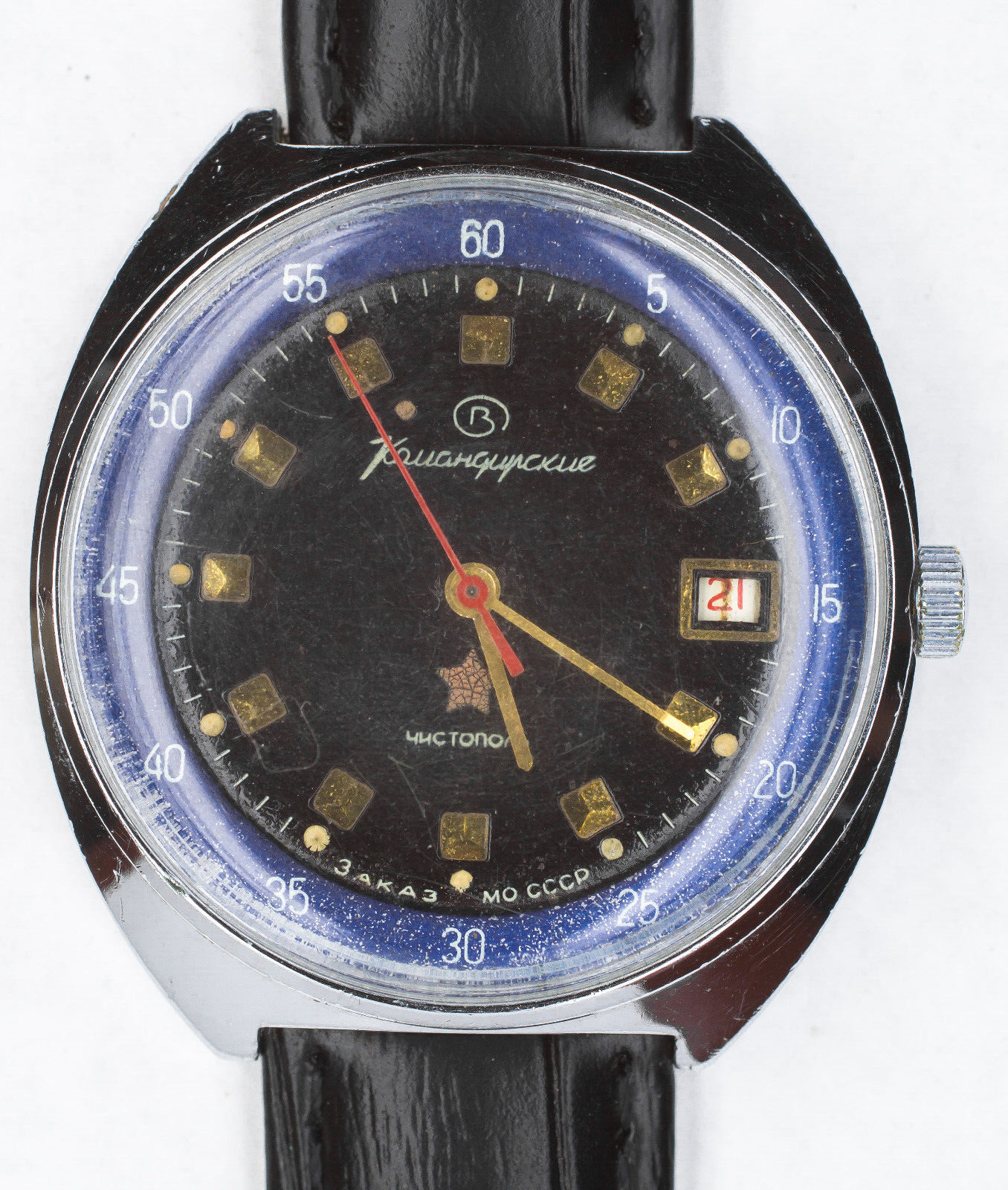 時計 VintageM Boctok Military Mechanics USSR Vostok Watch BOCTOK Mechanical Komandirskie KGB USSR Russian