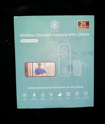 Smart WiFi Video Doorbell Wireless Door Bell Phone Ring Intercom Security Camera