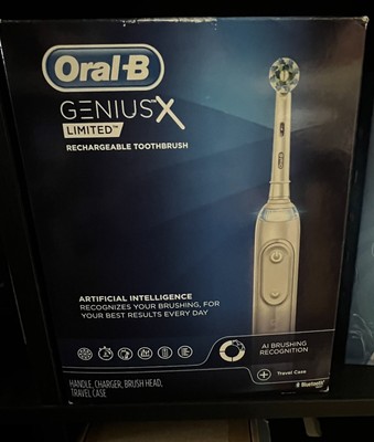 Oral-B Genius X Limited Rechargeable Electric Toothbrush - White