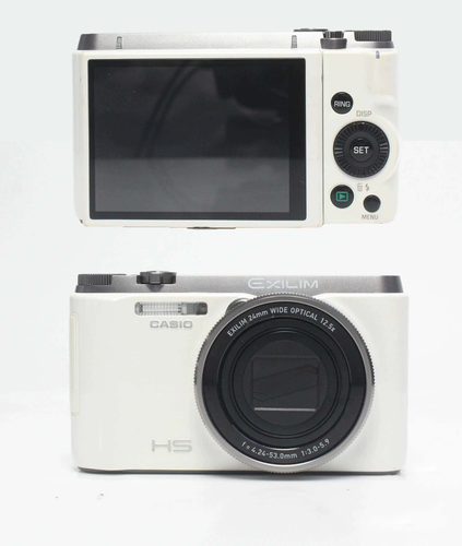 CASIO EXILIM EX-ZR100 デジタルカメラ　ホワイト Amazon.com : Casio High Speed Exilim Ex-zr100 Digital Camera