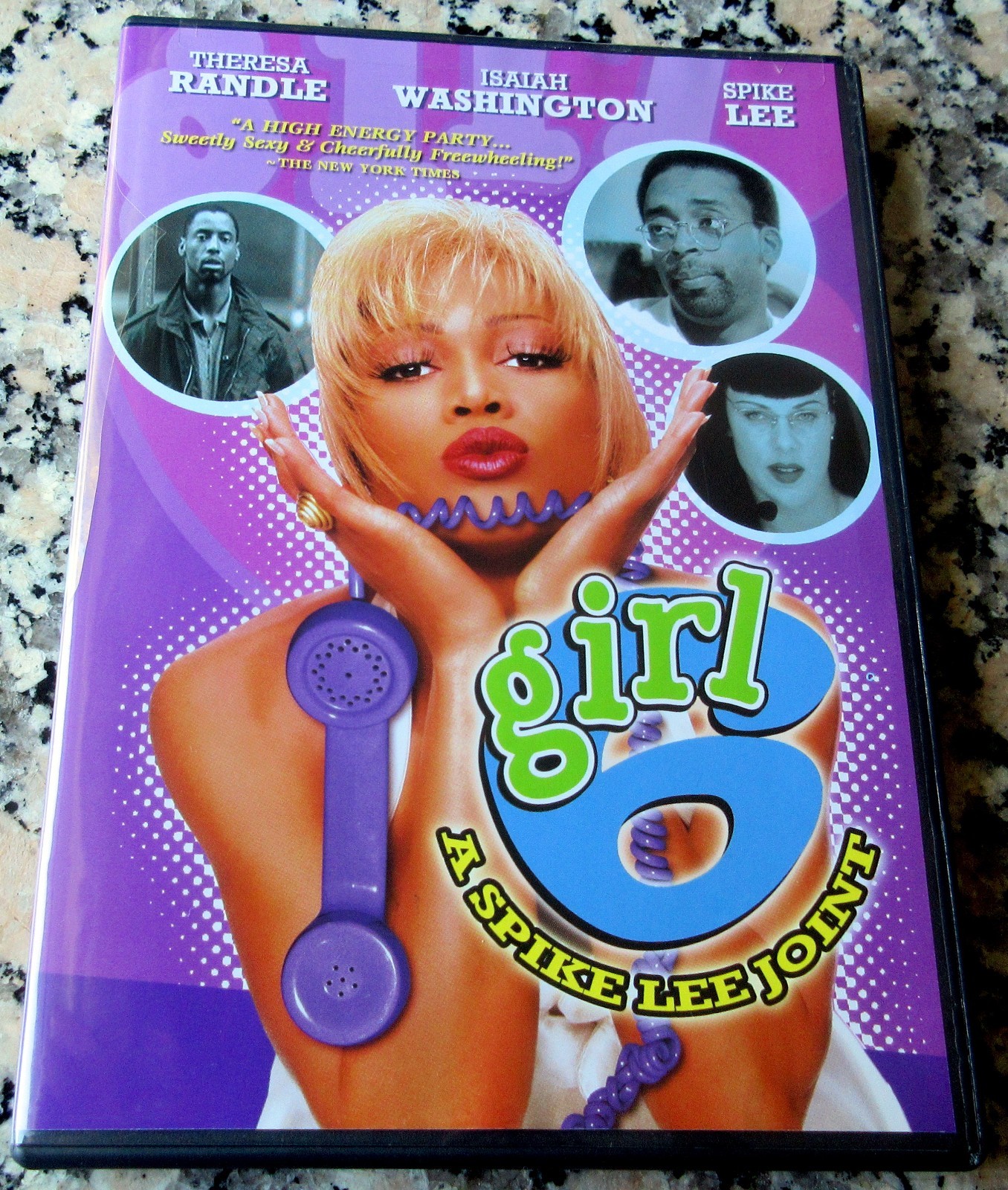 GIRL 6 RARE DVD Spike Lee Theresa Randle Madonna Debi Mazar